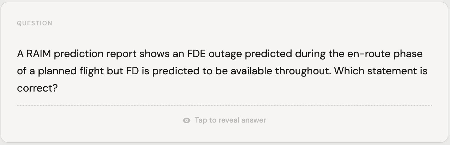 IREXmate flashcard question